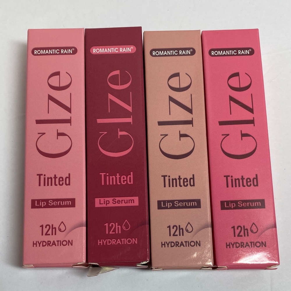Romantic Rain Tinted Lip Serum - Hydrating Pink & Berry Shades